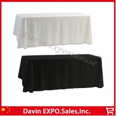 2 colores Nappe de mesa 145 cm x 145 cm paño de tabla del mantel del satén blanco y negro para la boda del banquete decoración del festival ali-02928350